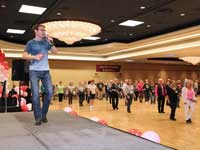 Chris Watson teaching in the Grand Ballroom at Las Vegas Dance Explosion 2015