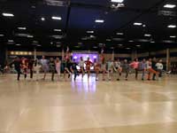 Pajama Party chorus line at the Las Vegas Dance Explosion 2023