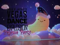 Pajama Party background at the Las Vegas Dance Explosion 2023