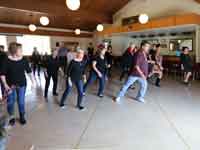 Ruben Luna teaching at the Central Coast Country Dance in Solvang, CA in 2017